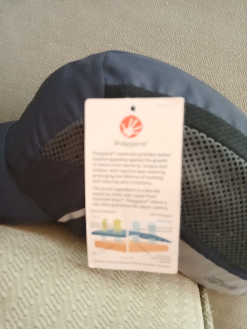 JSP Aerolite Hardcap Blue Safety Bump Cap Adjustable Back Polygiene Treated NWT